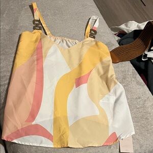 Stylish Women's Camisole with Geometric Design